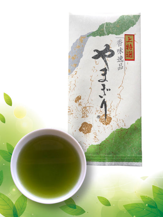 やまぎり深蒸し玉緑茶「上特選印」100g平袋入