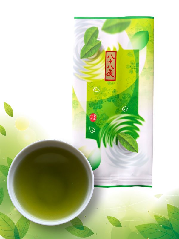 やまぎり玉緑茶「八十八夜印」100g平袋入