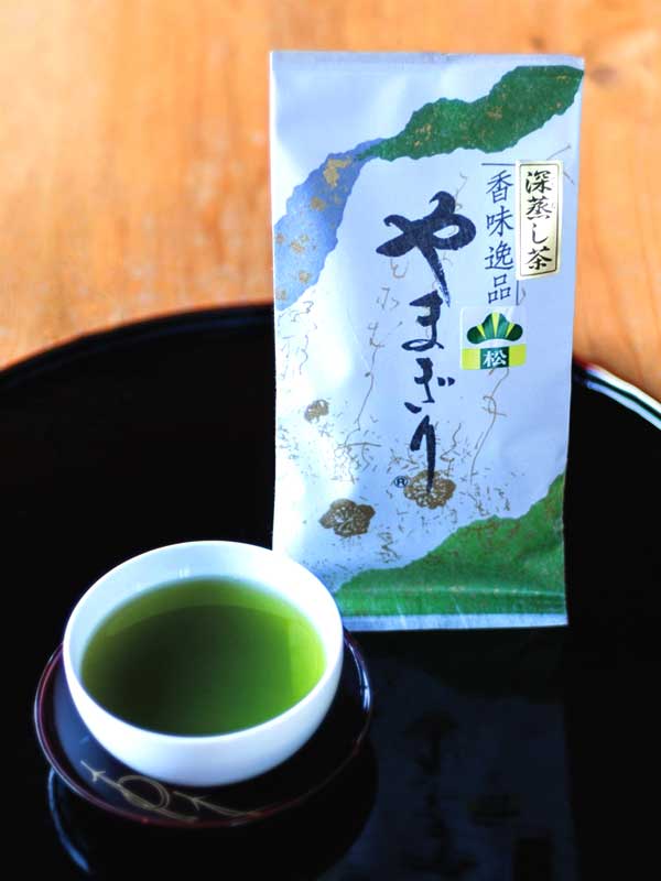 やまぎり深蒸し玉緑茶「松印」100g平袋入